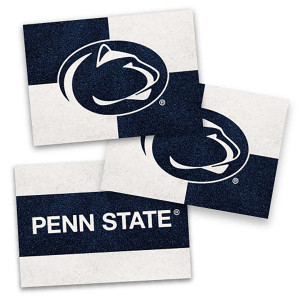 Penn State sand art craft kit finished images